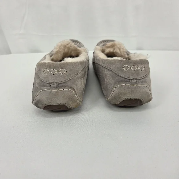 UGG Women's Tan Suede Slippers - Picture 5 of 10